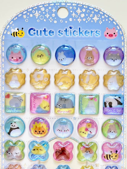 3D Reward Jewel Phone Stickers