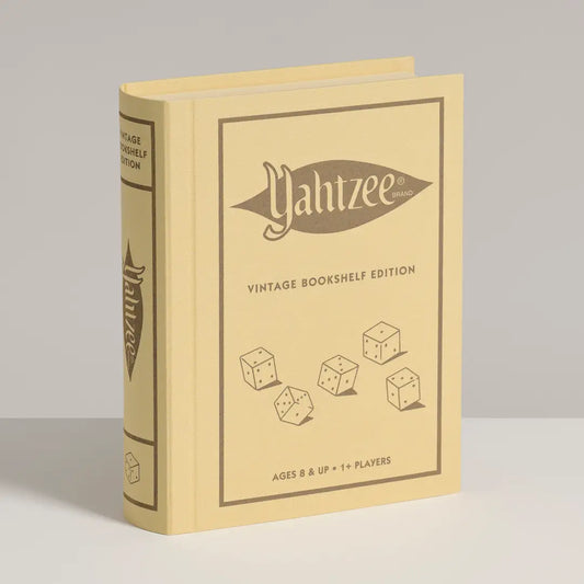 Yahtzee Vintage Book Shelf Edition