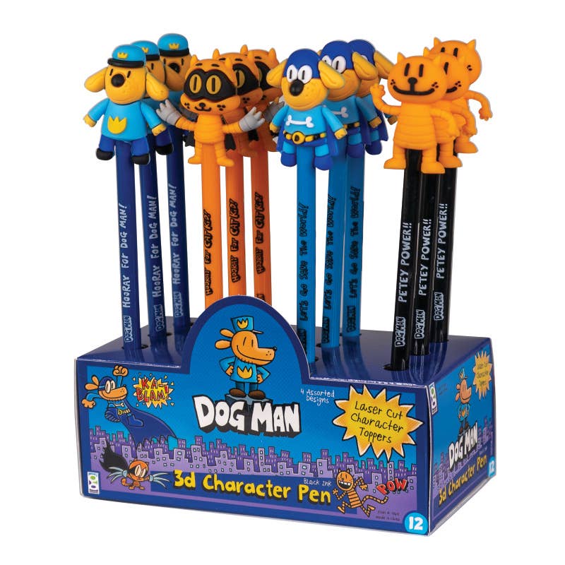 Dog Man Character Pen
