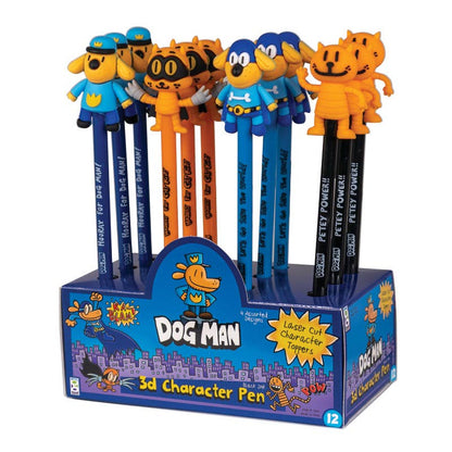 Dog Man Character Pen