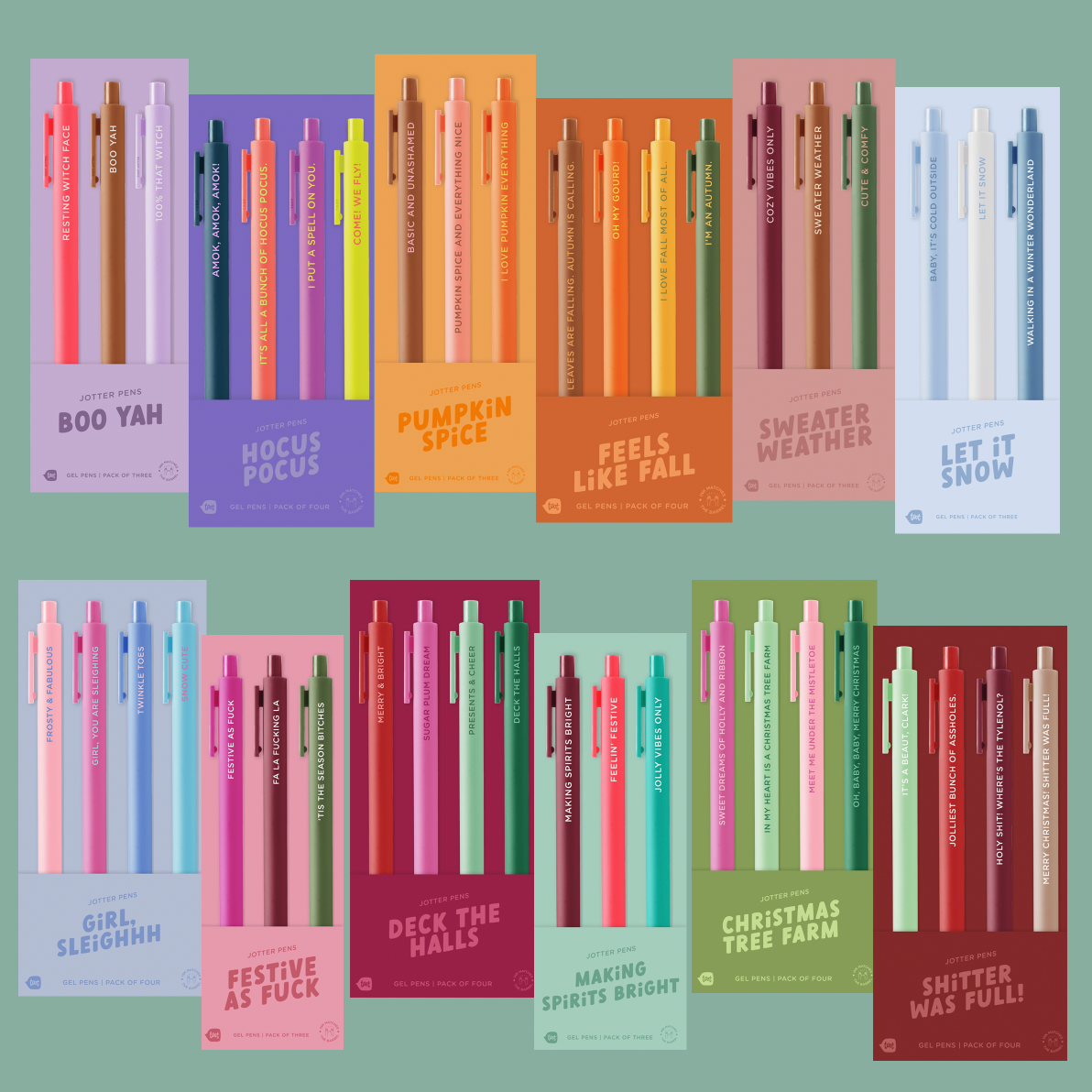 Seasonal Jotter Sets