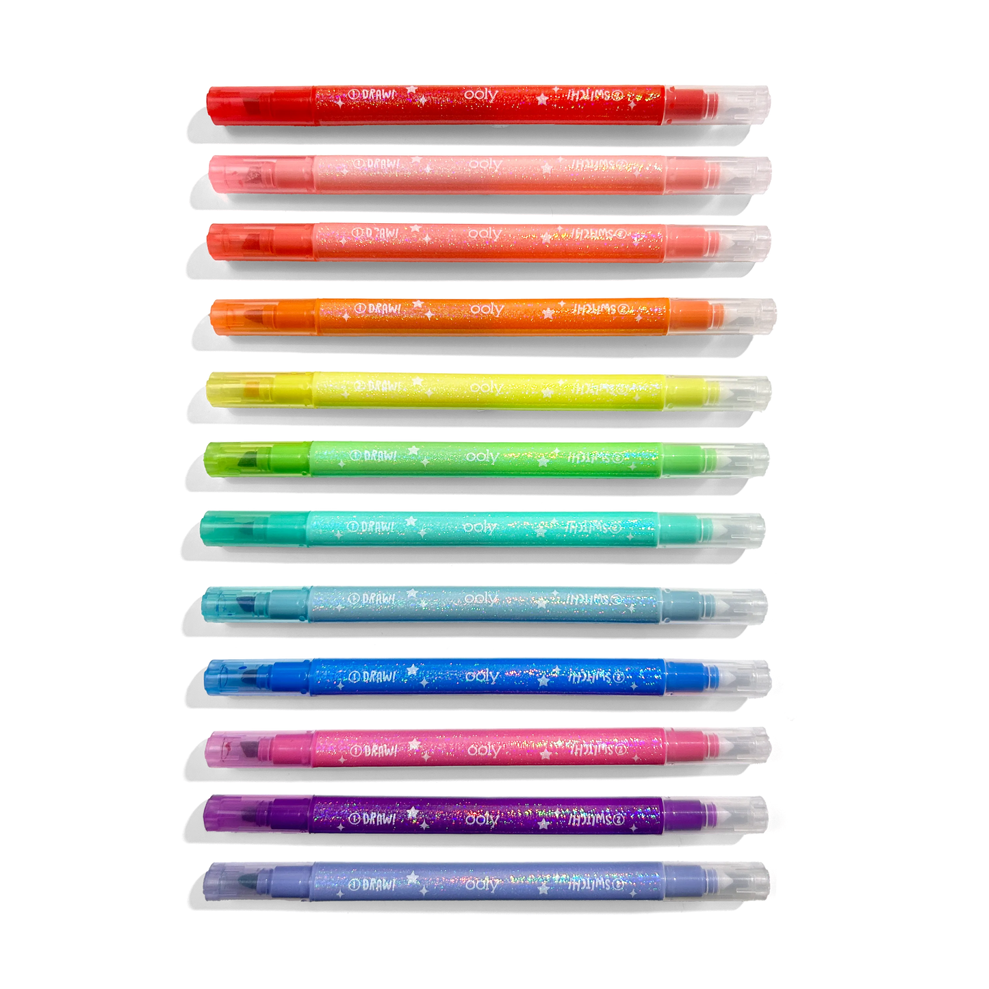 Switch-eroo!: Sparkle Glittery Color-Changing Markers