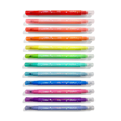 Switch-eroo!: Sparkle Glittery Color-Changing Markers