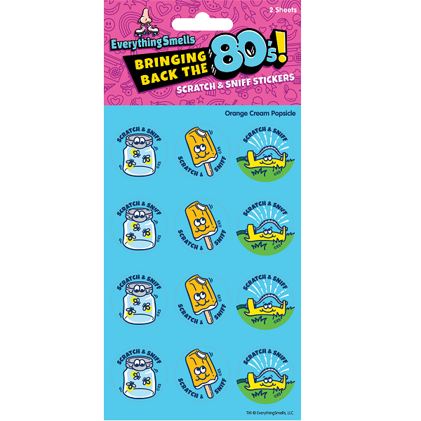 80s Summer EverythingSmells Scratch & Sniff Stickers