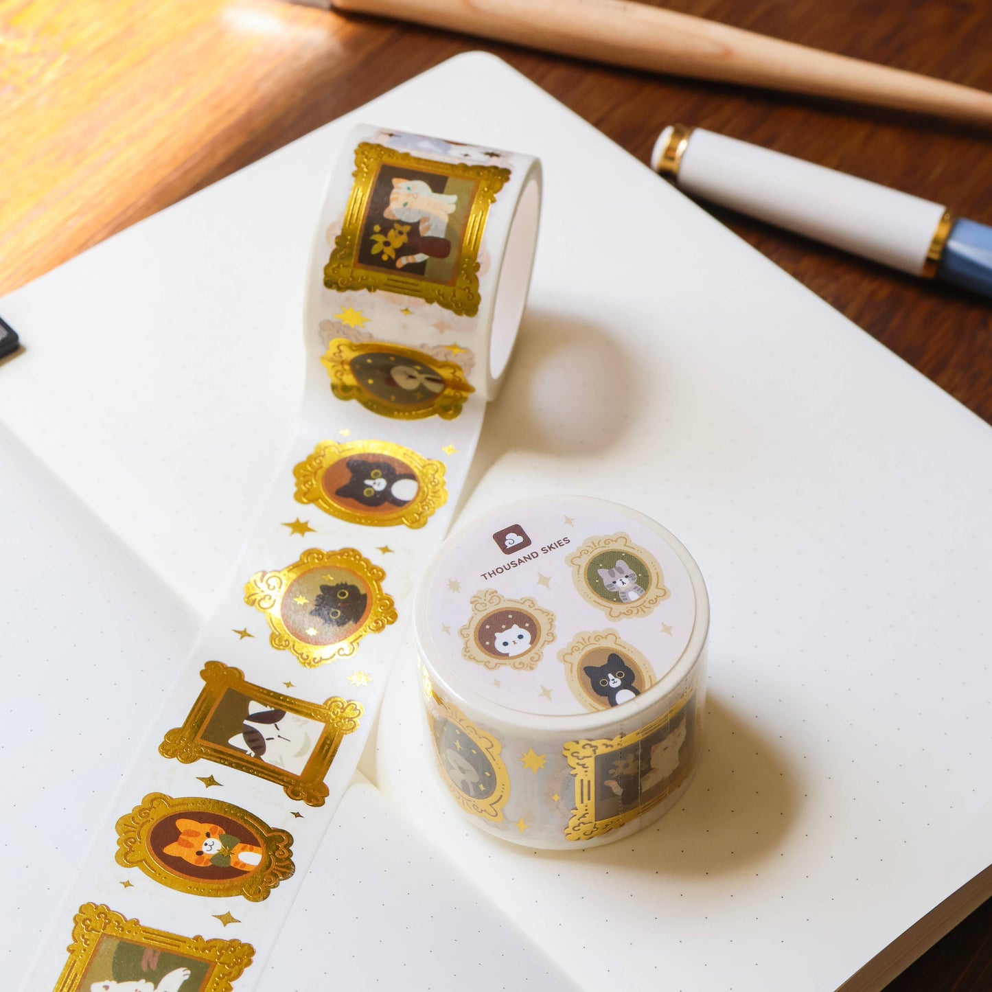 30mm Washi Tape (Foil) - Grand Meowster Gallery