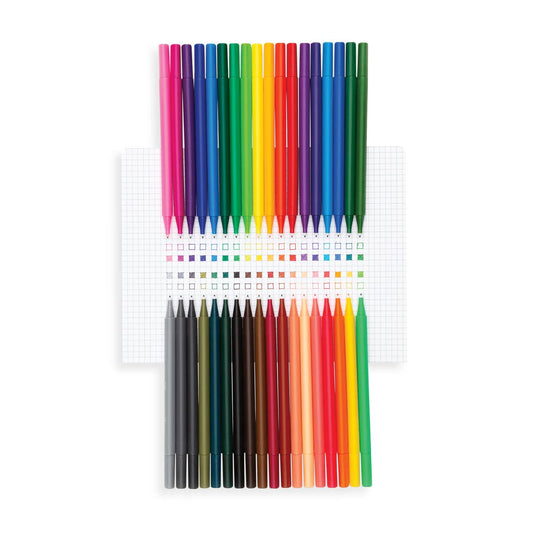 Seriously Fine: Felt Tip Markers (Set of 36)