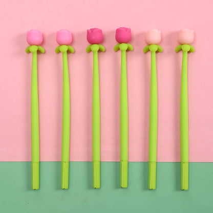 ROSE WIGGLE GEL PEN