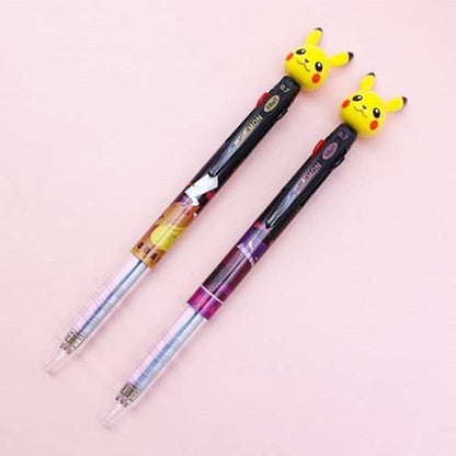 Pokémon Mascot 3Color Ballpoint Pen – Pikachu Topper