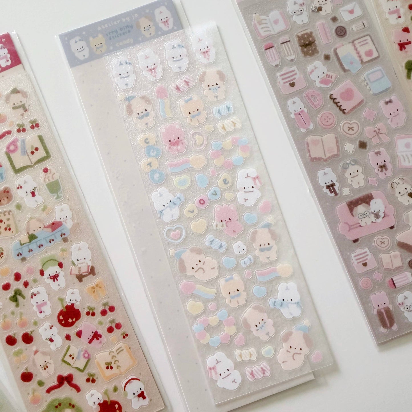 Teeny Tiny Glitter Sticker Sheet