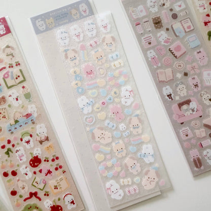 Teeny Tiny Glitter Sticker Sheet