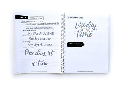 Daily Mindful Lettering: Peace & Calm Edition