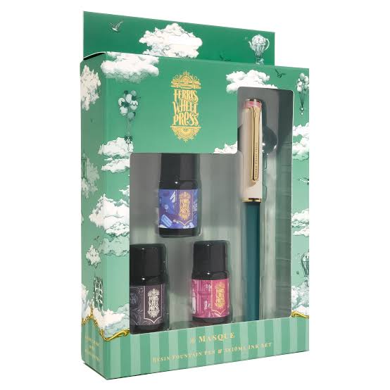 FWP - The Masque Resin Fountain Pen and Ink Set