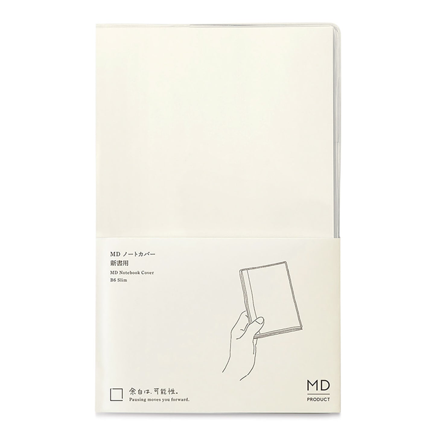 MD NOTEBOOK COVER B6 SLIM CLEAR A