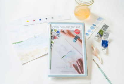 Watercolor Class in a Kit by Melissa Hyatt
