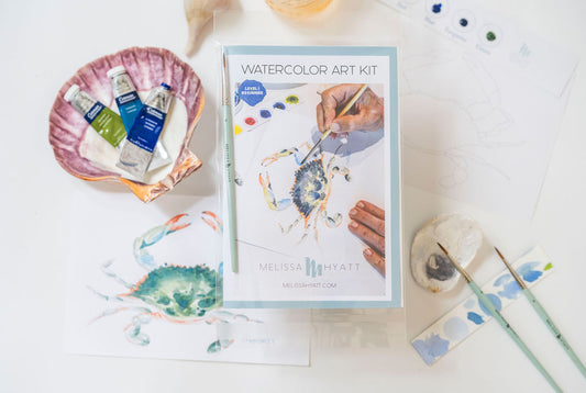 Watercolor Class in a Kit by Melissa Hyatt