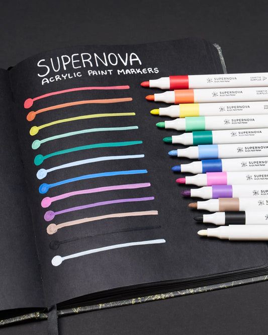 Supernova Acrylic Markers 12ct