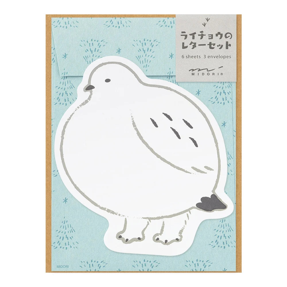 MIDORI - LETTER SET DIE-CUT GROUSE