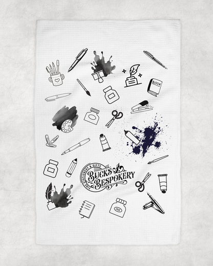 Ink Swatching Towel - Bucks Bespokery