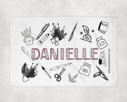 Ink Swatching Towel - Danielle Font