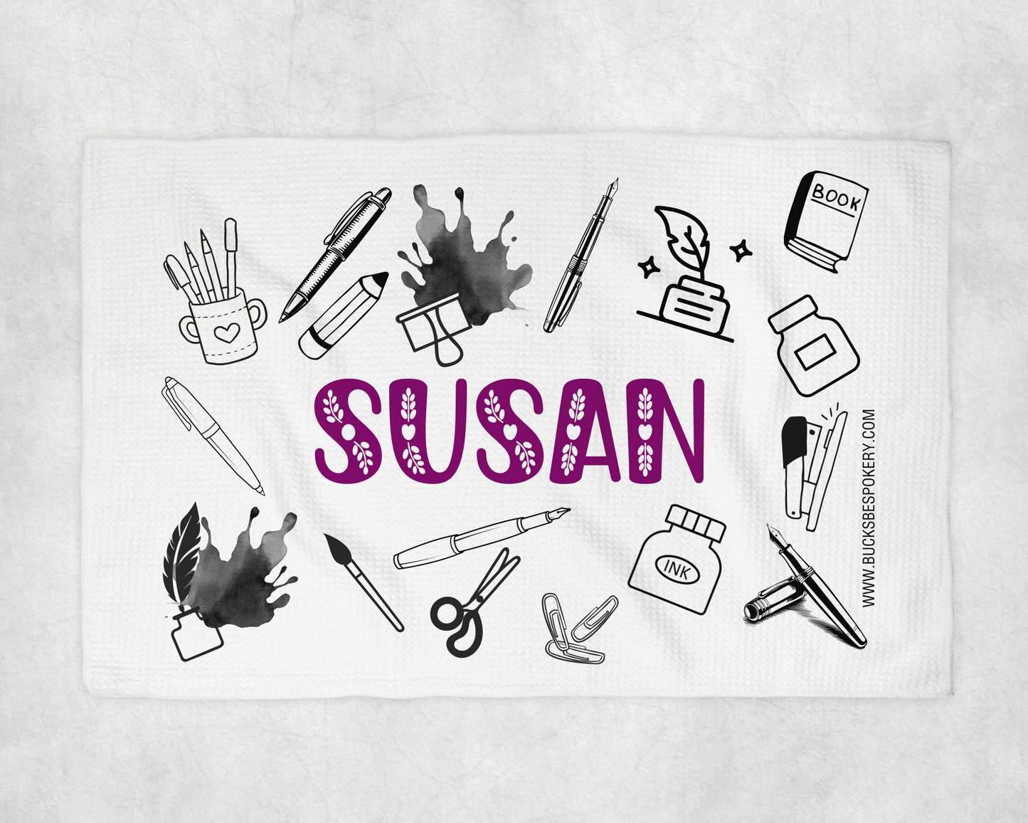 Ink Swatching Towel - Susan Font