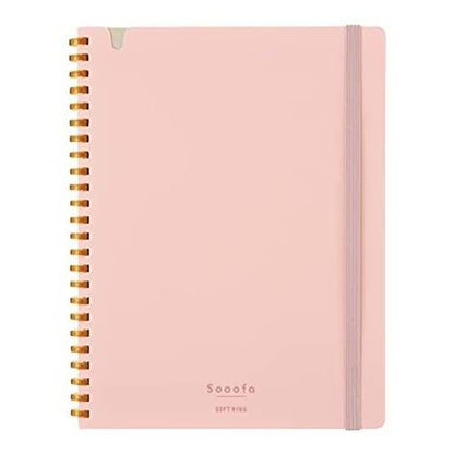 Sooofa Soft Ring Notebook - B6 - 4 mm Grid
