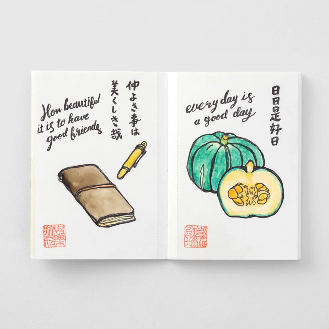 TRAVELER’S notebook - 015 Watercolor Paper (Passport Size)
