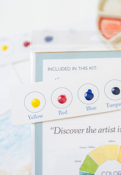 Watercolor Class in a Kit by Melissa Hyatt
