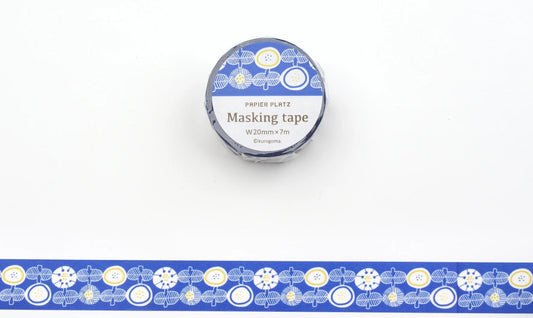 Papier Platz x Kurogoma - Stone Mill Flower Masking Tape