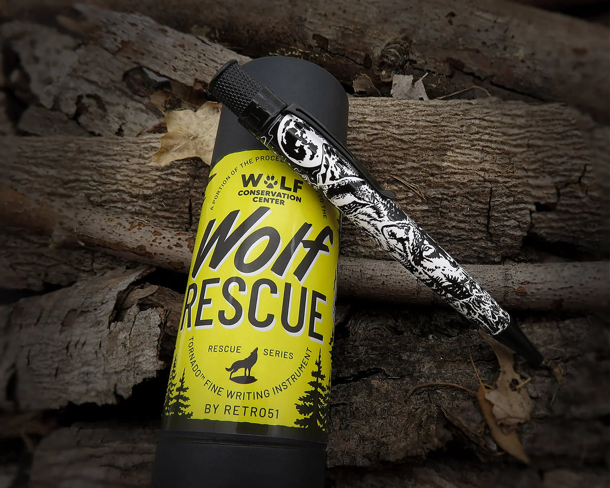 Retro 51 - Wolf Rescue Ballpoint Pen