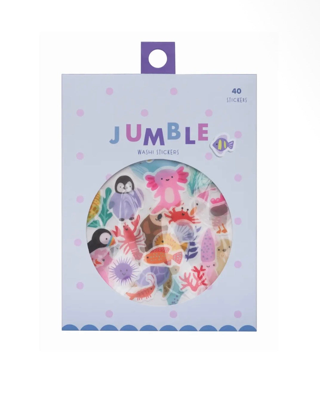 Ocean Wonders Jumble Washi Stickers
