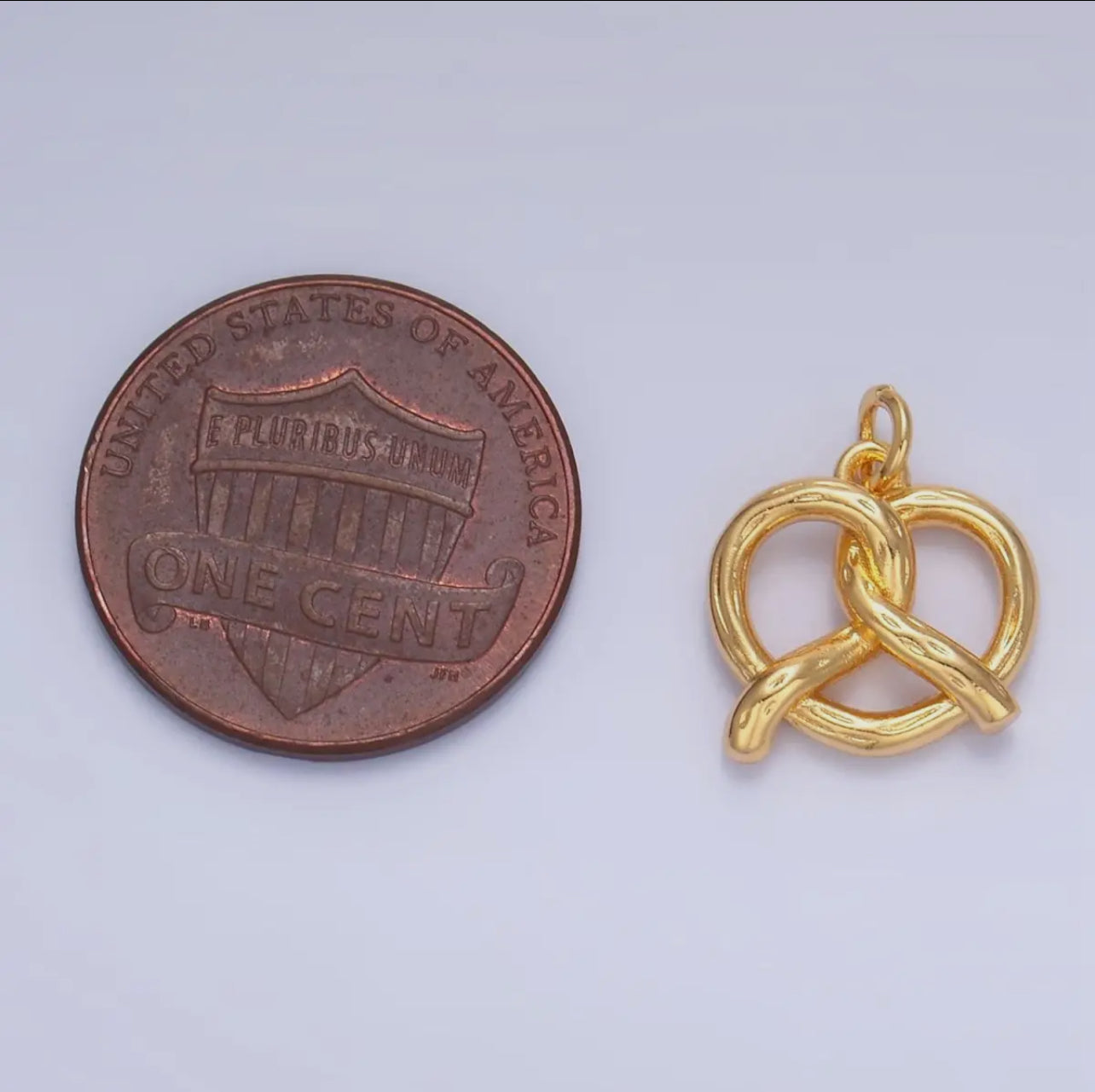 Philly Pretzel Charm