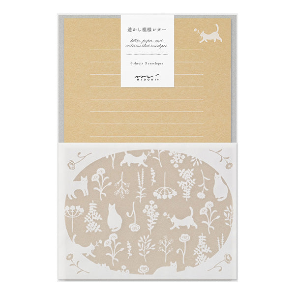 MIDORI - LETTER SET PRESS CAT