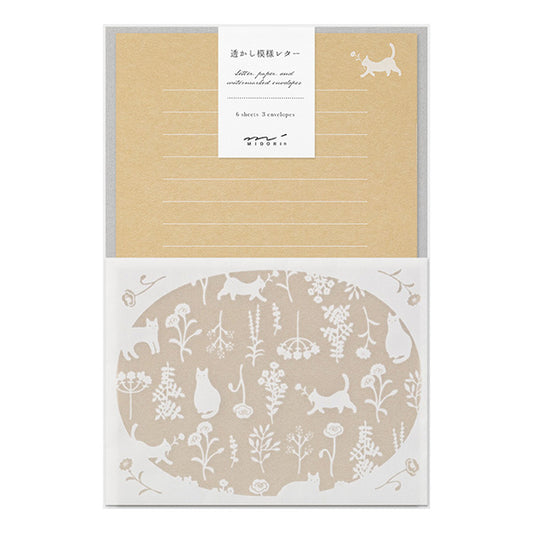 MIDORI - LETTER SET PRESS CAT