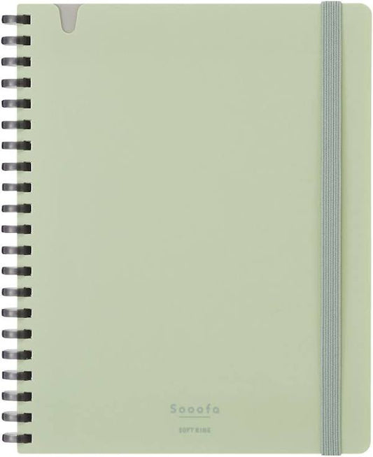 Sooofa Soft Ring Notebook - B6 - 4 mm Grid