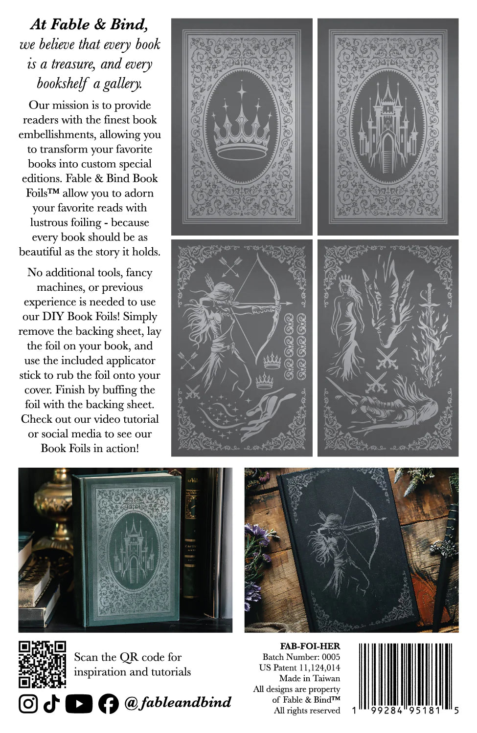 Fable & Bind Foil Transfer Sets