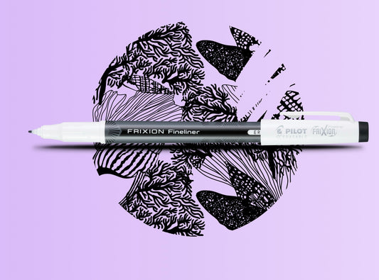 Frixion Fineliner Erasable Marker Pen