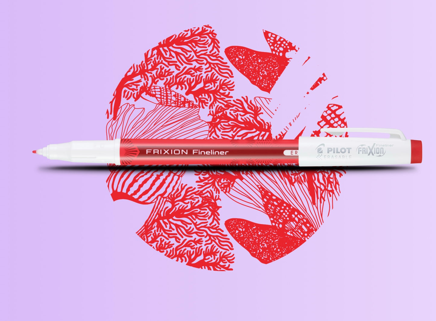 Frixion Fineliner Erasable Marker Pen