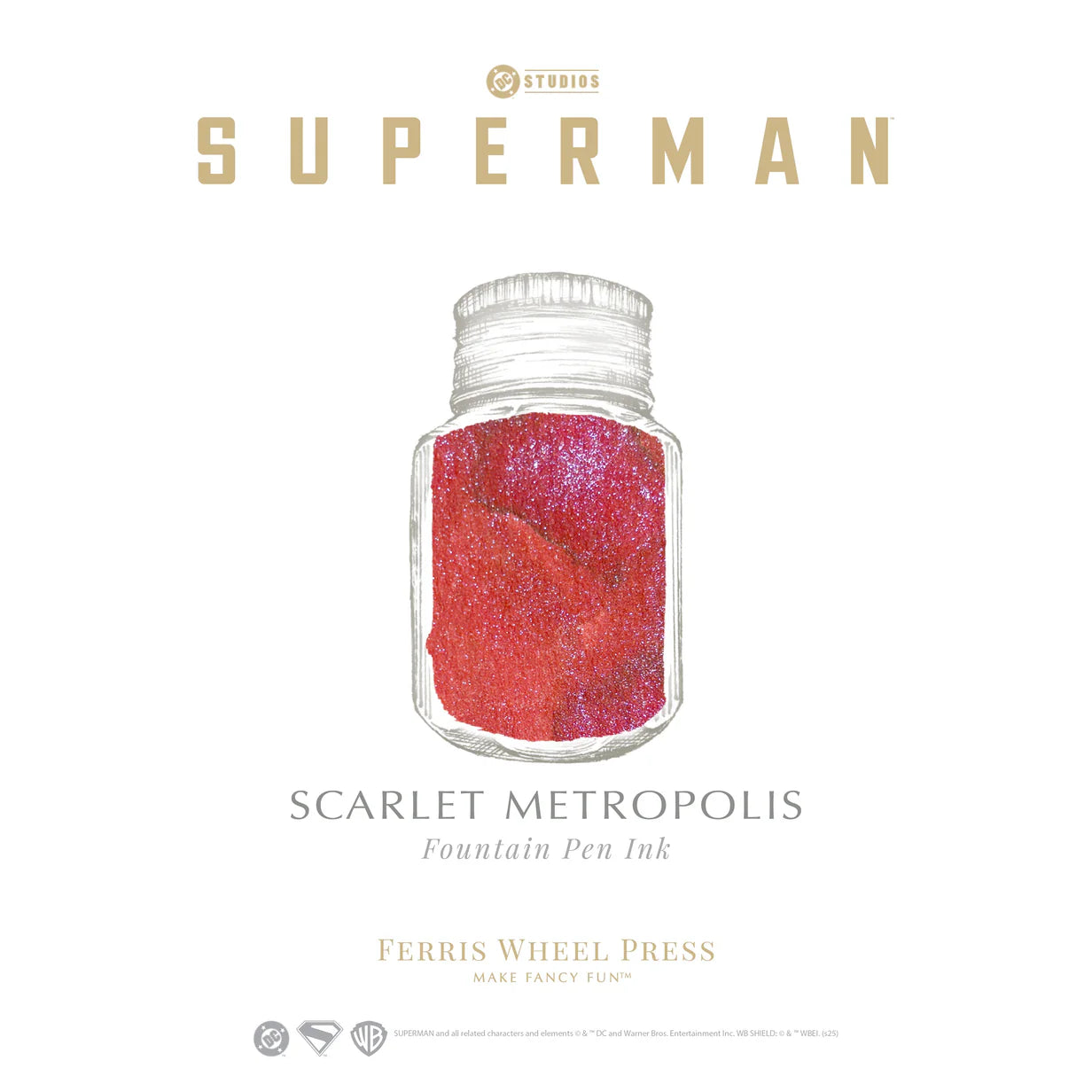 FWP Ink - Superman Marquise Scarlet Metropolis - 10ml