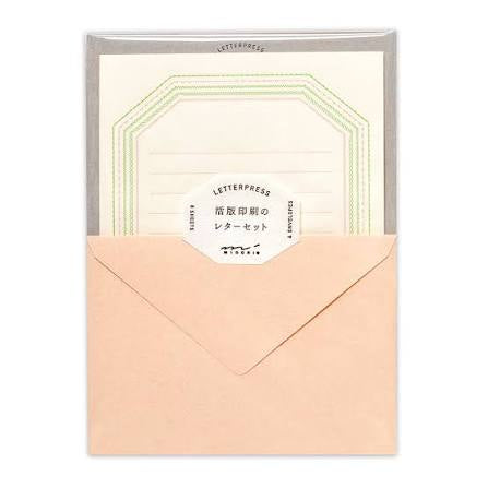 MIDORI - LETTER SET PRESS FRAME PINK