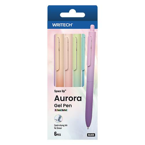 Space Up Aurora Gel Pen 6pk (0.7)