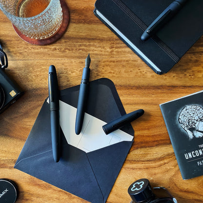 Esterbrook Raven Fountain Pen (Converter)