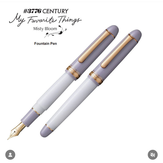 Platinum 3776 Century Fountain Pen - Misty Bloom (LIMITED EDITION)