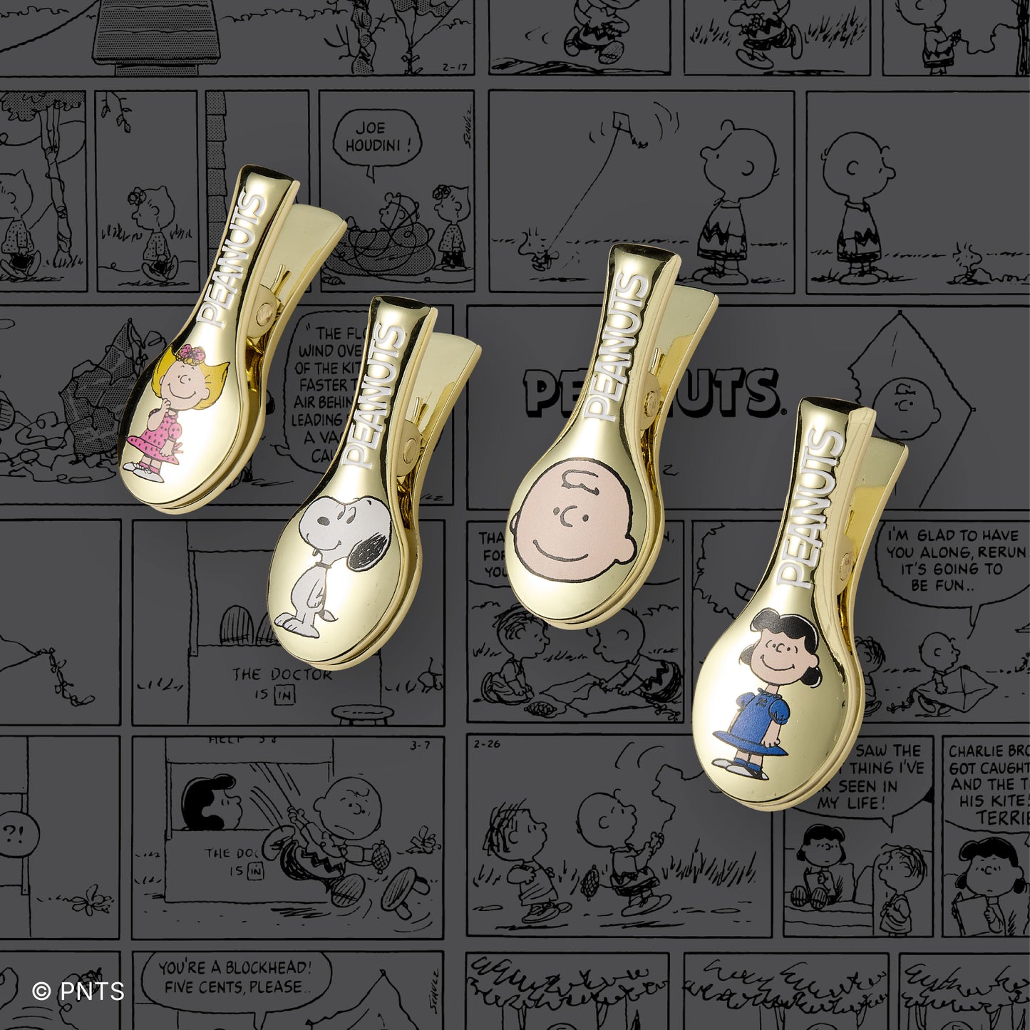 Esterbrook x Peanuts Pen Clips - Vintage Character Edition