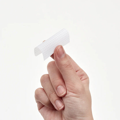 Film index sticky notes circles grid