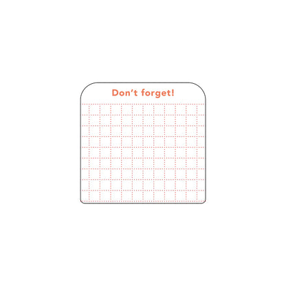 isshoni. Film Index Sticky Notes Small - Red