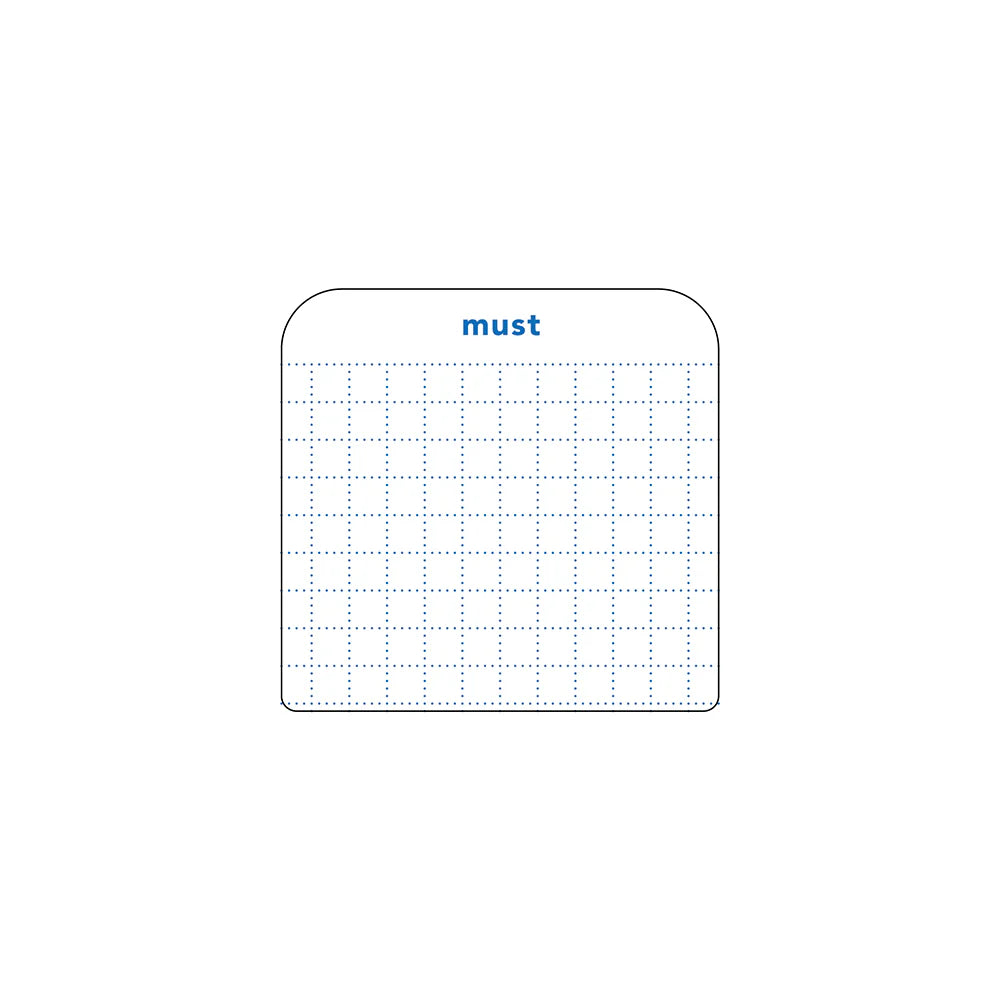 isshoni. Film Index Sticky Notes Small - Blue