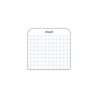 isshoni. Film Index Sticky Notes Small - Blue