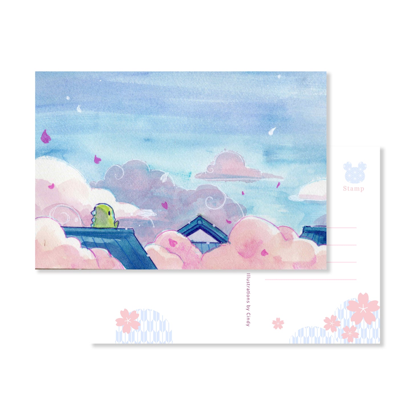 Esterbrook Sakura Street Postcards (3pk)
