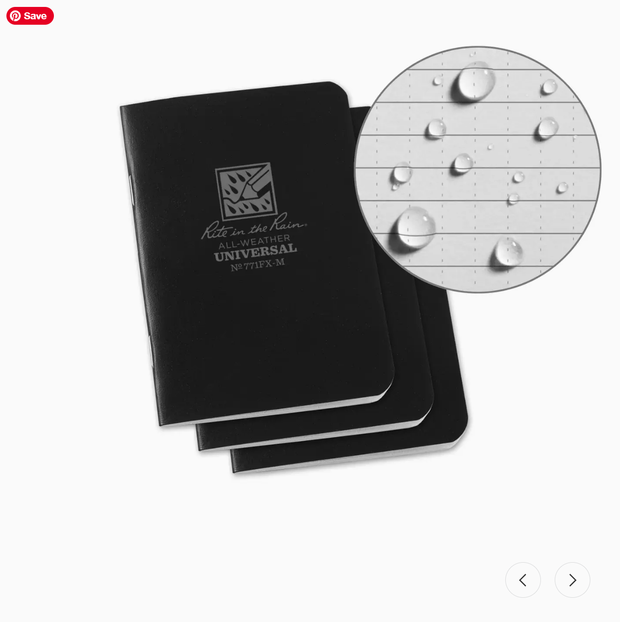 Rite in the Rain Bolt Action Pen, Notebook & Notepads Gift Set