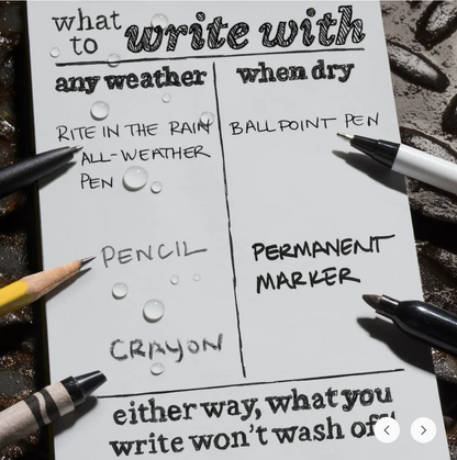 Rite in the Rain Bolt Action Pen, Notebook & Notepads Gift Set